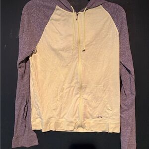 Under Armour Neon Yellow & Gray Jacket